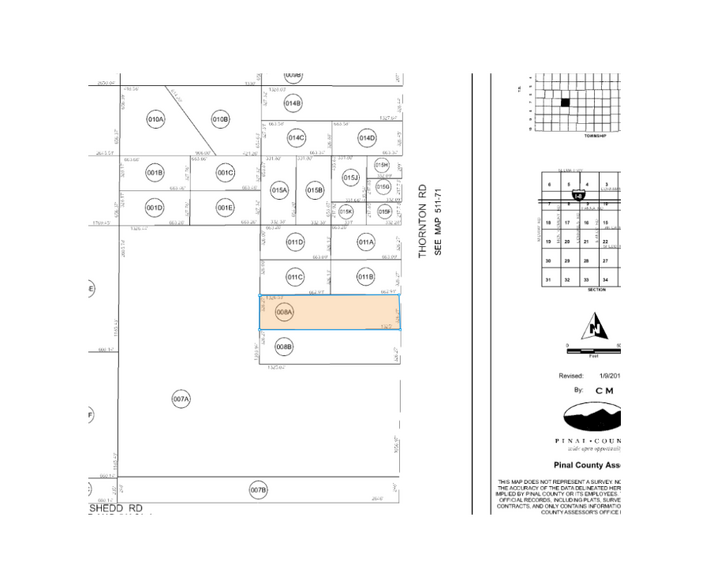 9156 S Thornton Rd, Casa Grande, AZ 85193 Land for Sale