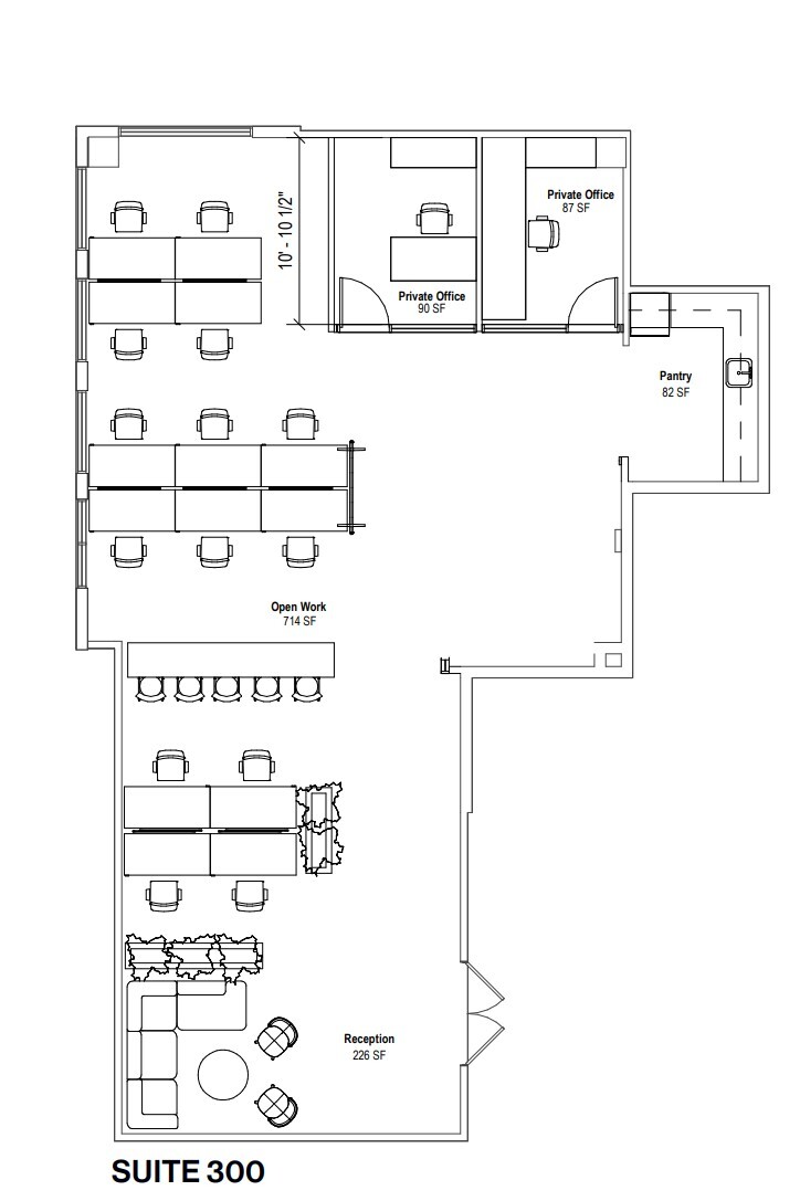 1451-1457 3rd Street Promenade, Santa Monica, CA for lease Floor Plan- Image 1 of 6