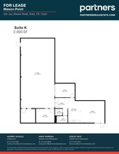 510 S Mason Rd, Katy, TX for lease Site Plan- Image 1 of 1