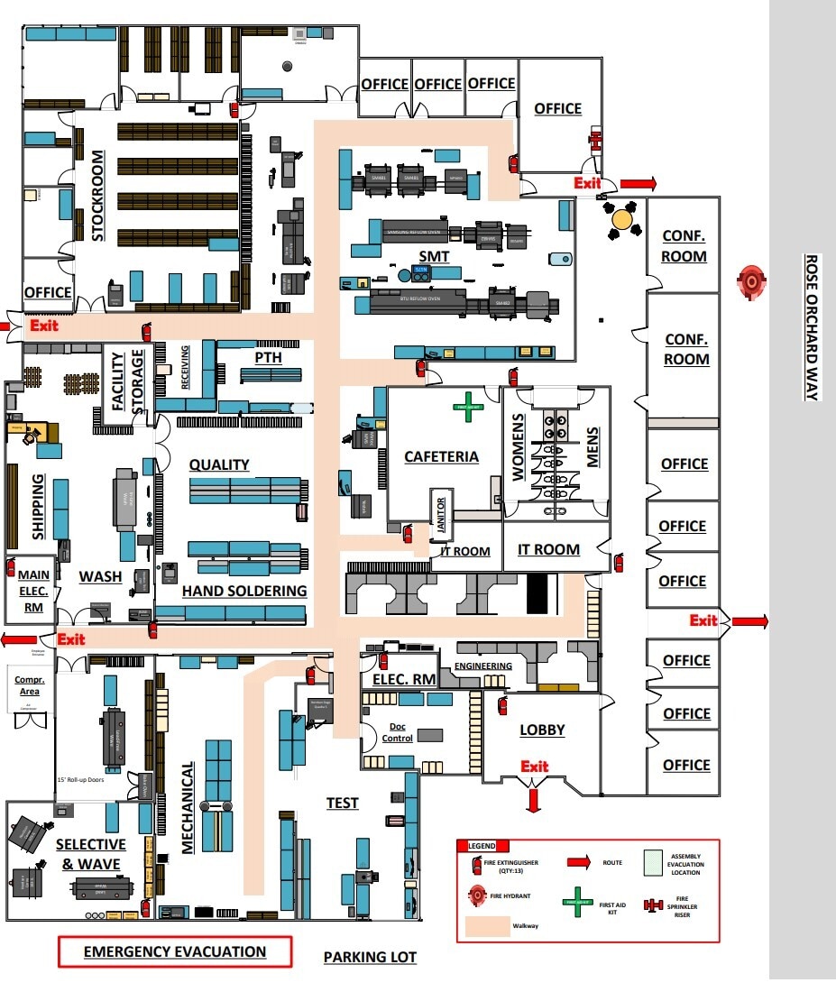 90 Rose Orchard Way, San Jose, CA for lease Floor Plan- Image 1 of 2