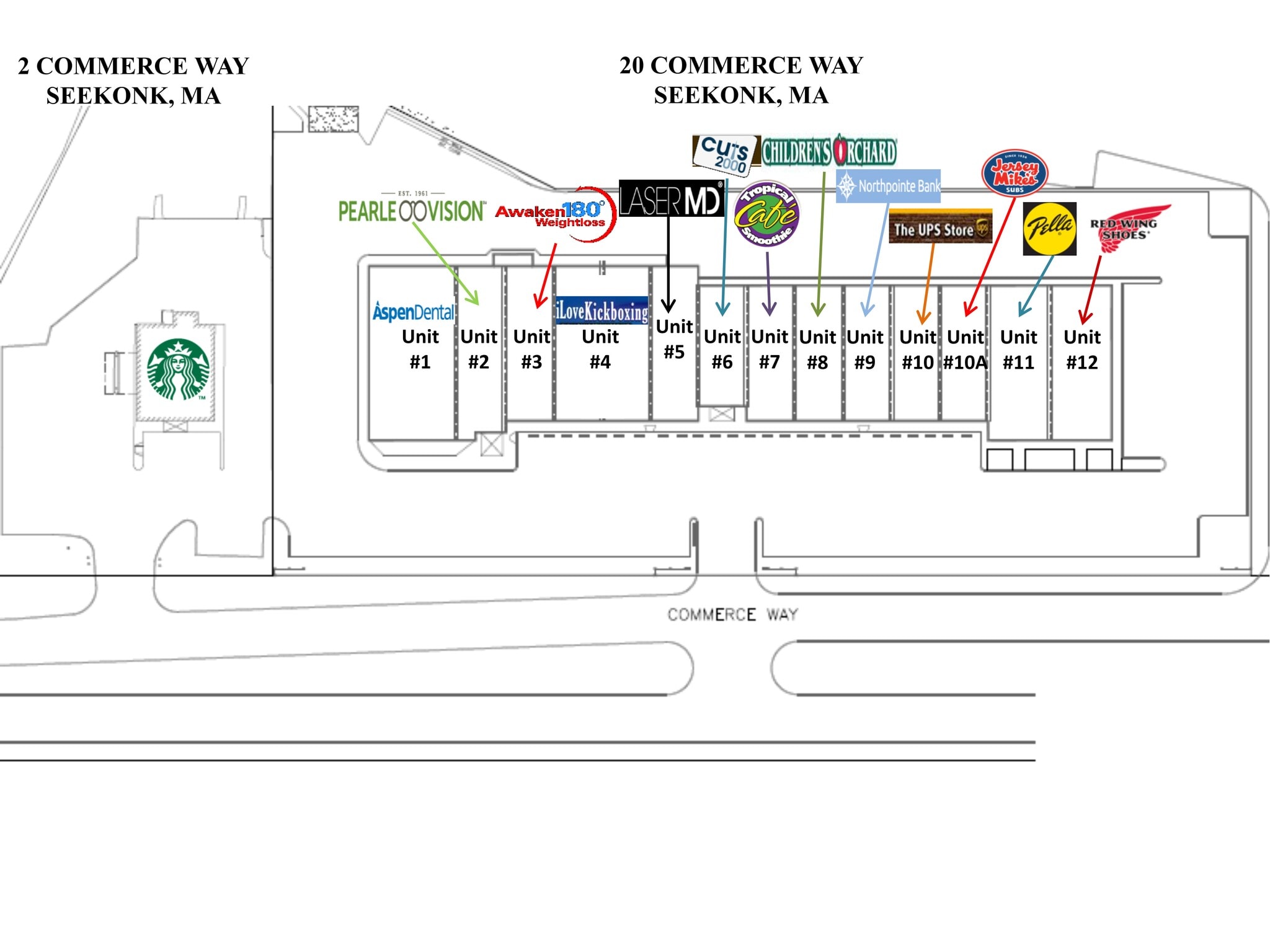 20 Commerce Way, Seekonk, MA for lease Site Plan- Image 1 of 5