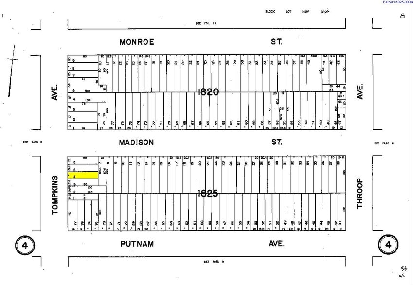 363 Tompkins Ave, Brooklyn, NY for lease - Plat Map - Image 2 of 2