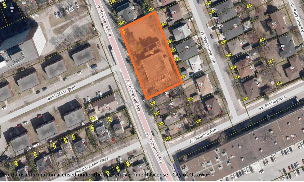 627 Kirkwood Av, Ottawa, ON K1Z 5X5 Land for Sale