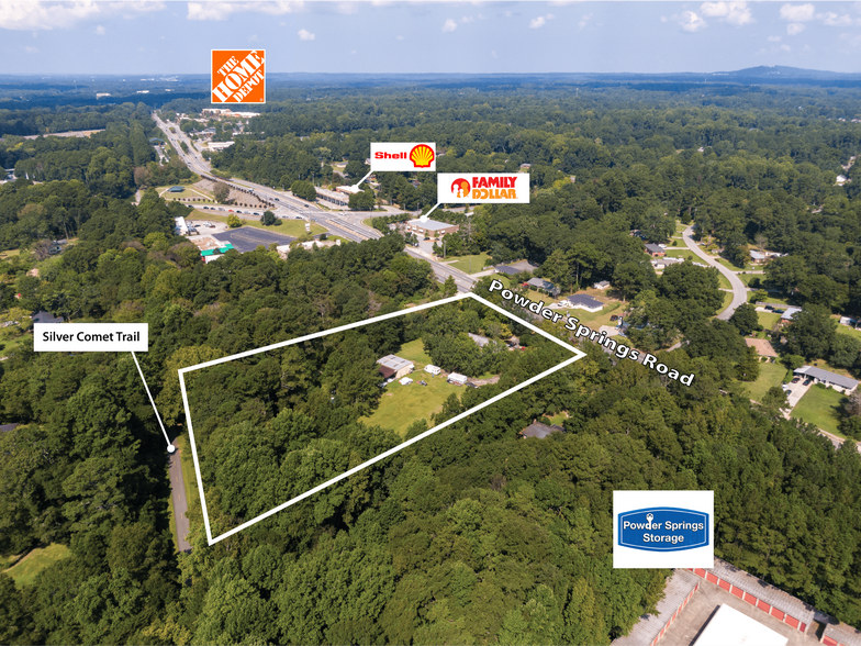 3785 Powder Springs Rd, Powder Springs, GA for sale - Primary Photo - Image 1 of 1