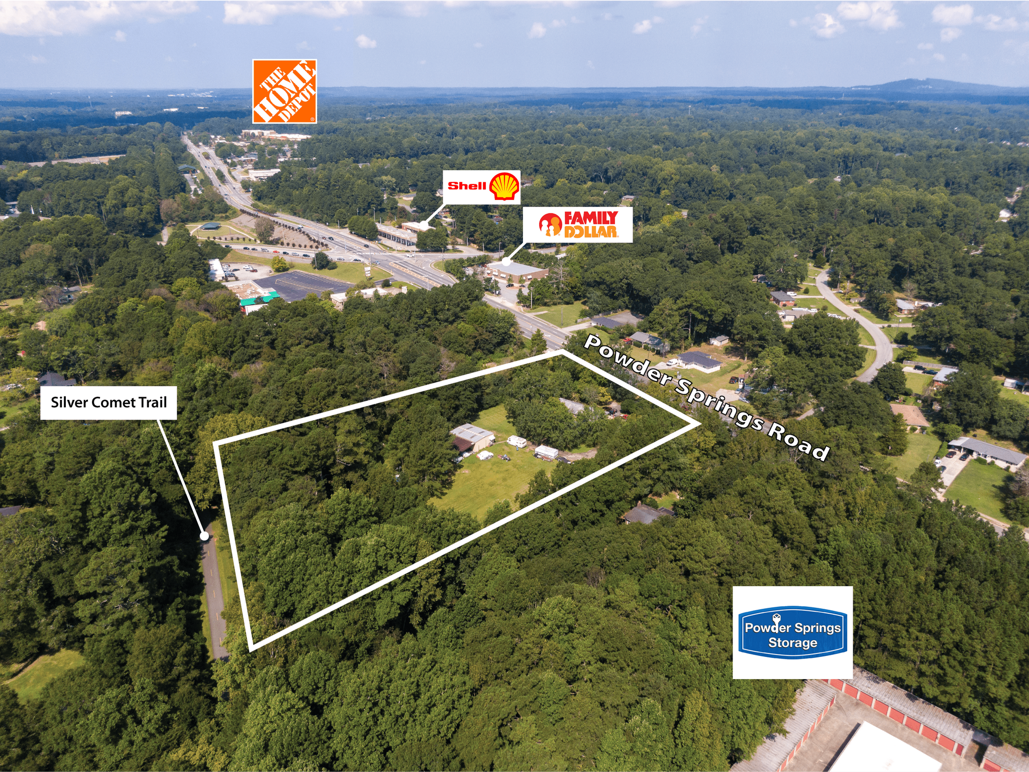 3785 Powder Springs Rd, Powder Springs, GA for sale Primary Photo- Image 1 of 1