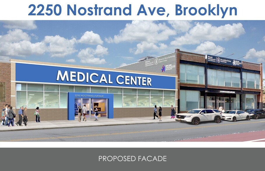 2250 Nostrand Ave, Brooklyn, NY for lease - Building Photo - Image 1 of 5