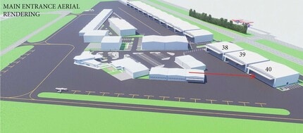 5188 W Military Hwy, Chesapeake, VA - AERIAL  map view