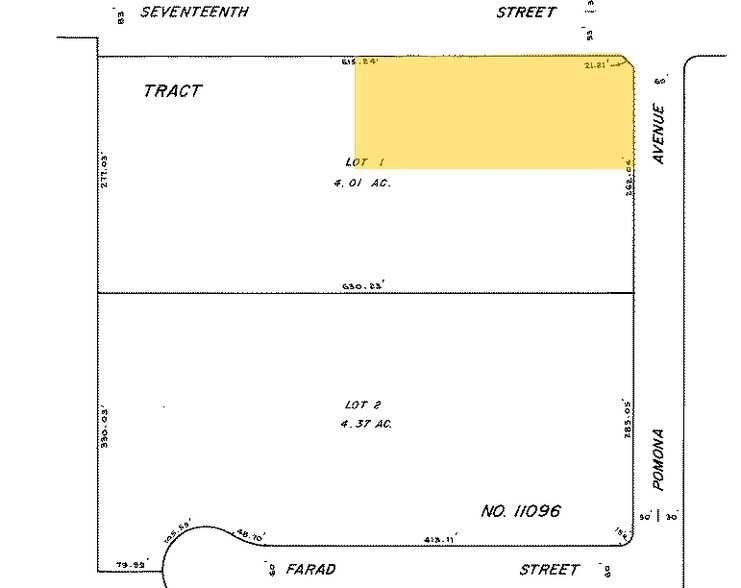711 W 17th St, Costa Mesa, CA for sale - Plat Map - Image 2 of 11