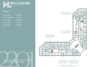 2201 N Collins St, Arlington, TX for lease Floor Plan- Image 1 of 1