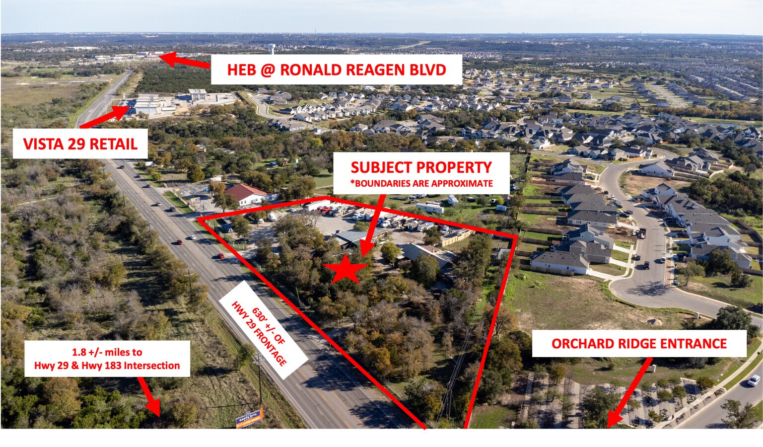 9501 HIGHWAY 29 w, TX 78628 9501 Highway 29 West, TX 78628