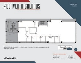 10375 E Harvard Ave, Denver, CO for lease Floor Plan- Image 1 of 1
