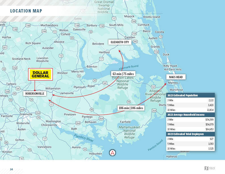 703 Main St, Robersonville, NC 27871 Dollar General New 15yr Corp Abs NNN