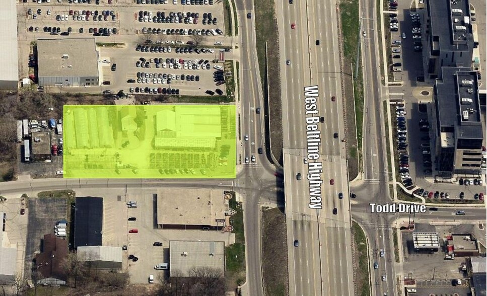 2600 W Beltline Hwy, Madison, WI for lease - Aerial - Image 2 of 2