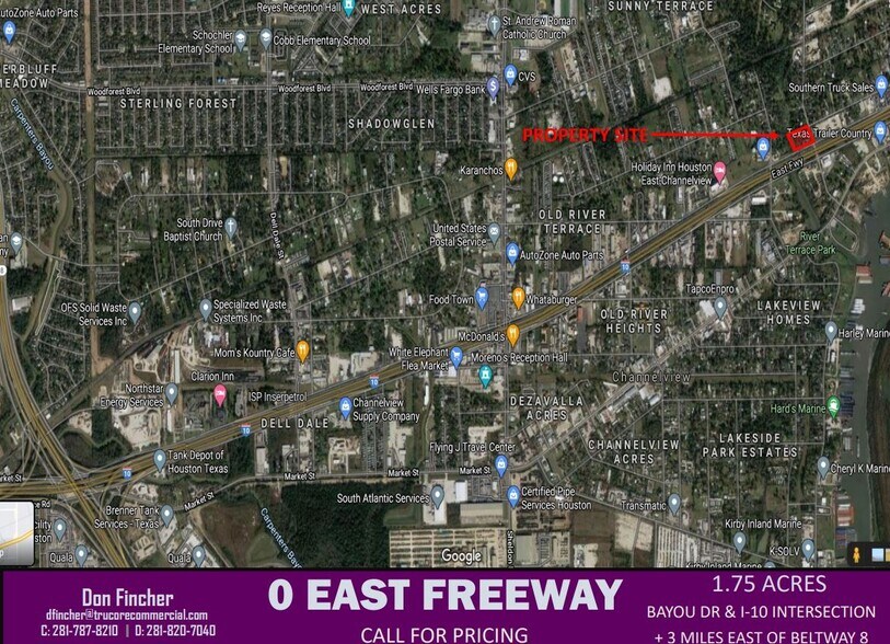 0 I10, Channelview, TX 77530 Land for Sale