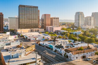 1312-1316 Westwood Blvd, Los Angeles, CA - AERIAL  map view - Image1