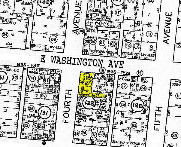 200-202 E Washington St, Ann Arbor, MI for lease - Plat Map - Image 2 of 16