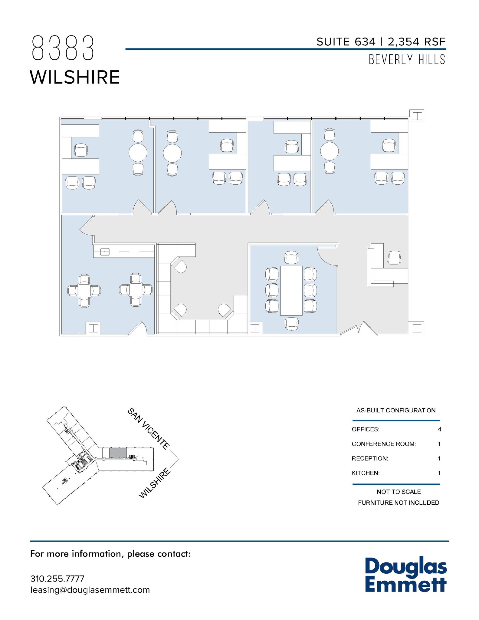 8383 Wilshire Blvd, Beverly Hills, CA for lease Floor Plan- Image 1 of 1