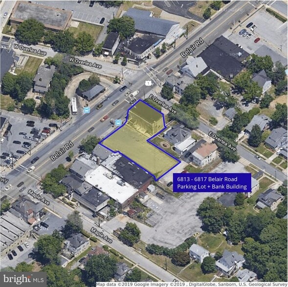 6813 Belair Rd, Baltimore, MD for sale - Aerial - Image 3 of 3