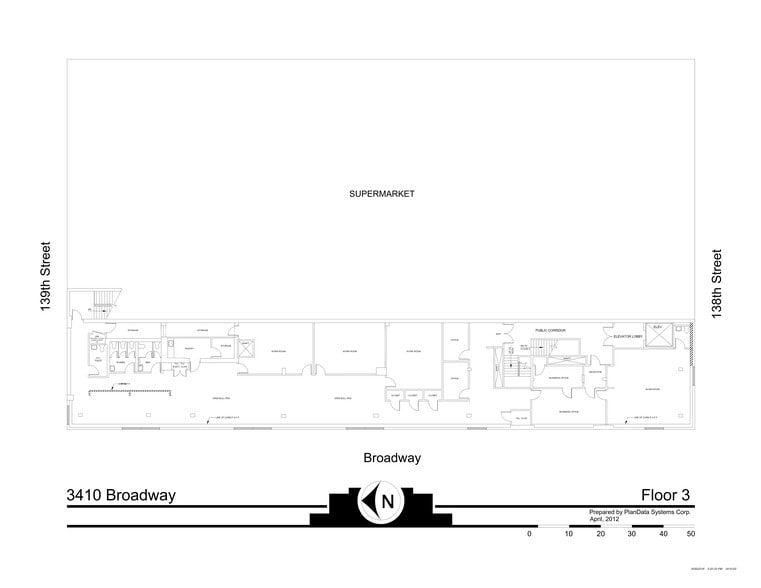 3410-3418 Broadway, New York, NY for lease - Site Plan - Image 3 of 5