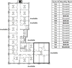 319 S 17th St, Omaha, NE for lease Floor Plan- Image 1 of 1