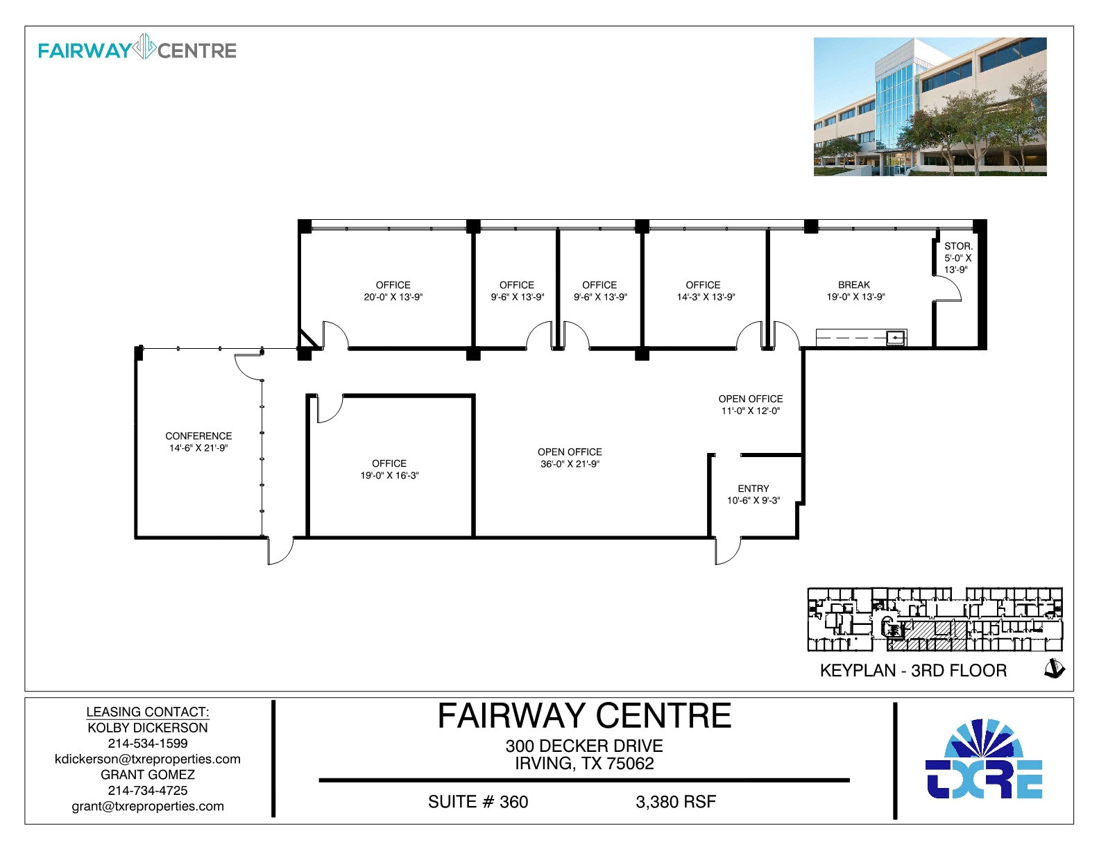 300 Decker Dr, Irving, TX for lease Floor Plan- Image 1 of 1