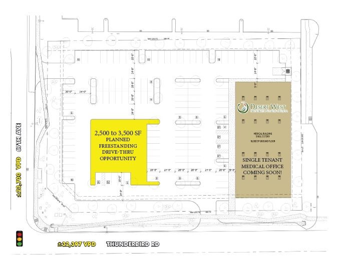 SWC 67th & Thunderbird Rd, Glendale, AZ for lease - Building Photo - Image 1 of 4