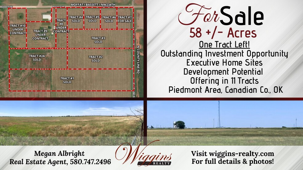 County Line Rd, Piedmont, OK for sale - Building Photo - Image 1 of 1