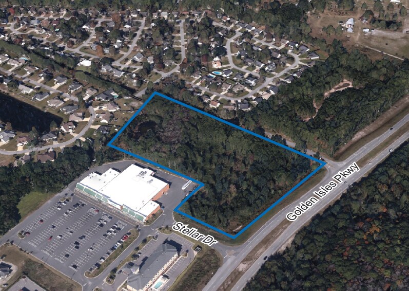 0 Stellar Dr, Brunswick, GA for sale Aerial- Image 1 of 5