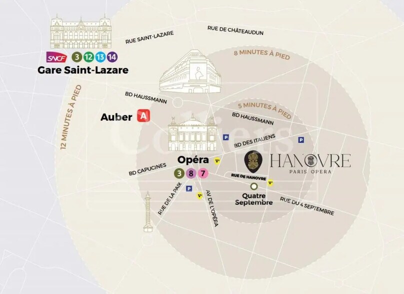 6 Rue De Hanovre, Paris for lease - Building Photo - Image 2 of 15