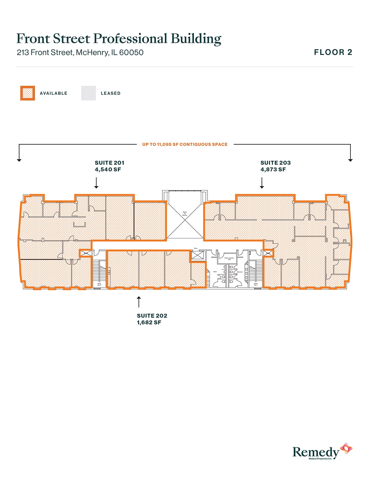 213 Front St, Mchenry, IL for lease Floor Plan- Image 1 of 1