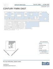 1801 Century Park E, Los Angeles, CA for lease Floor Plan- Image 1 of 1