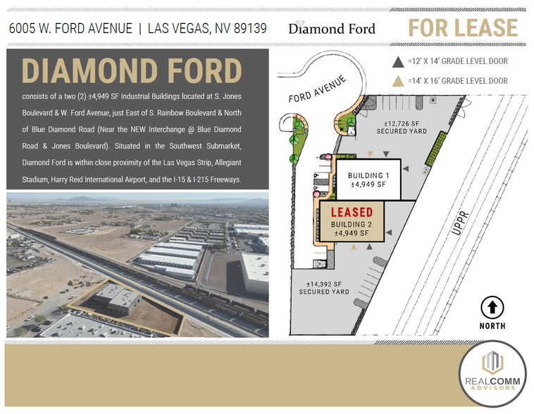 6005 W Ford Ave, Las Vegas, NV for lease - Building Photo - Image 2 of 4