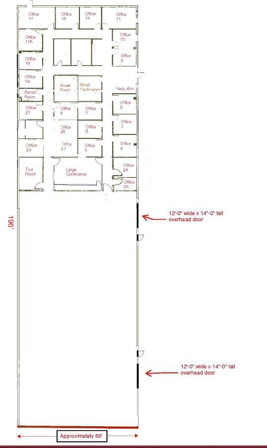 5726 Teague Rd, Houston, TX for lease Floor Plan- Image 1 of 2