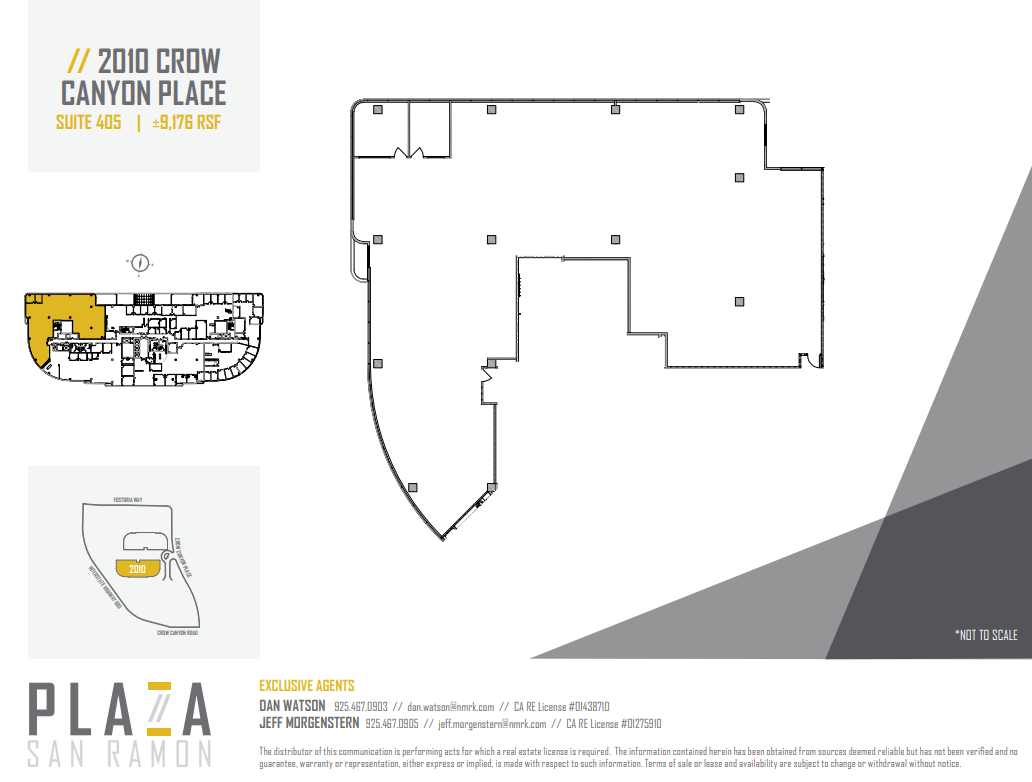 2010 Crow Canyon Pl, San Ramon, CA for lease Floor Plan- Image 1 of 1