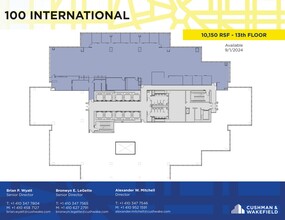 100 International Dr, Baltimore, MD for lease Floor Plan- Image 1 of 1