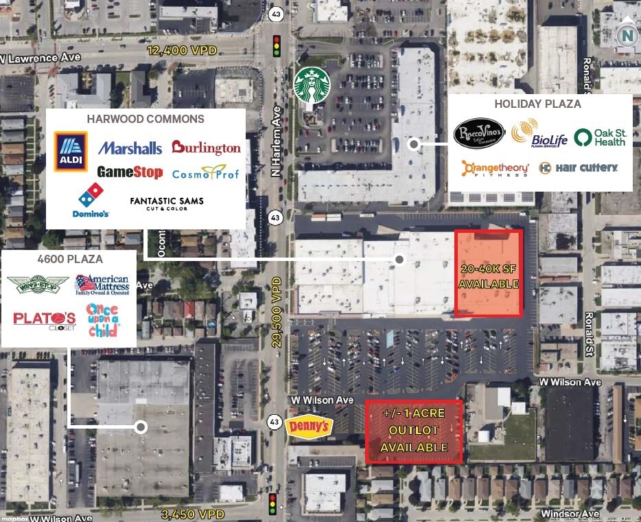 4701 N Harlem Ave, Harwood Heights, IL for lease Building Photo- Image 1 of 3