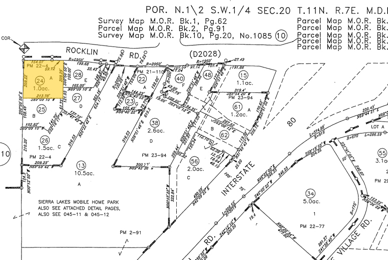 4200 Rocklin Rd, Rocklin, CA for lease - Plat Map - Image 2 of 12