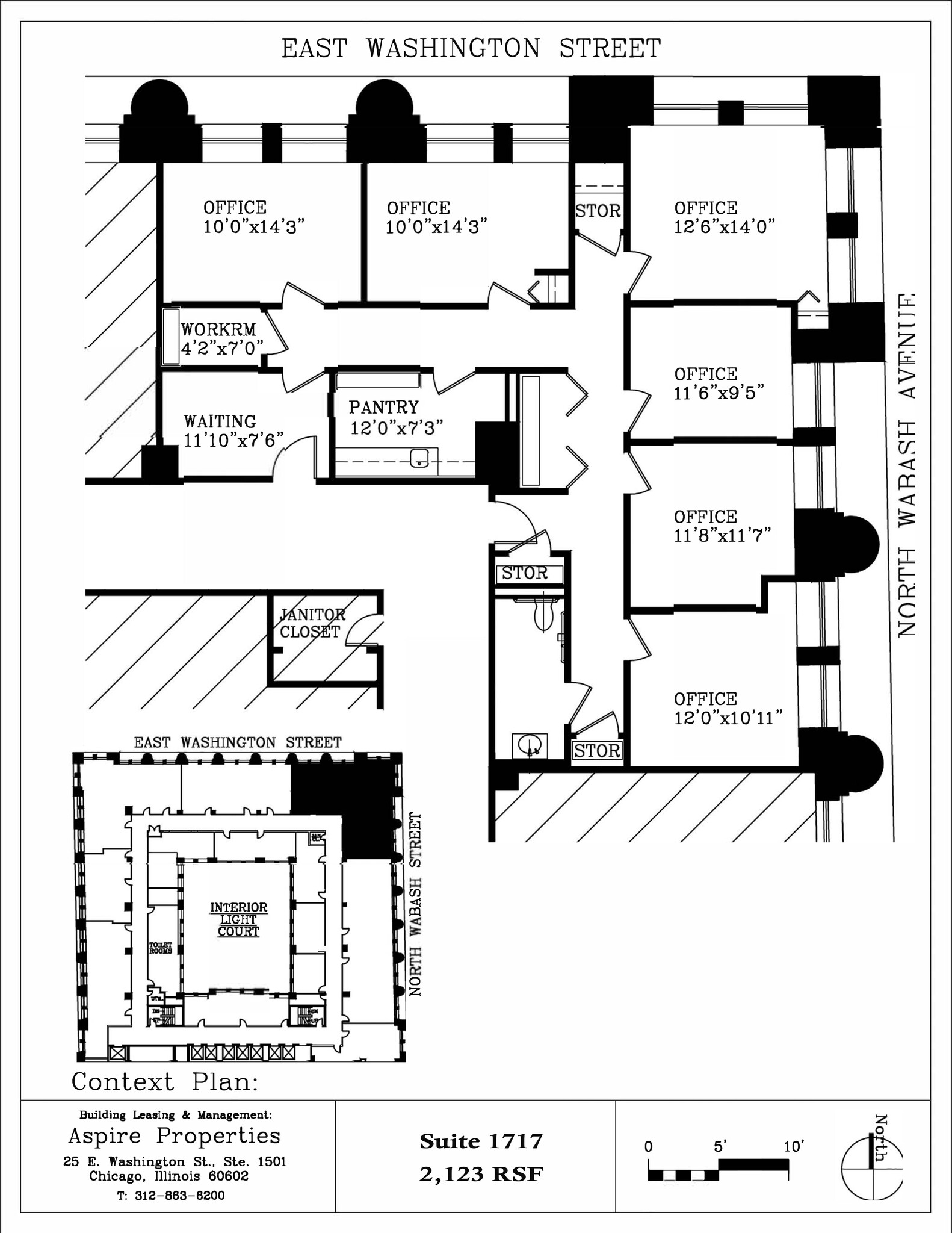 25 E Washington St, Chicago, IL for lease Site Plan- Image 1 of 1