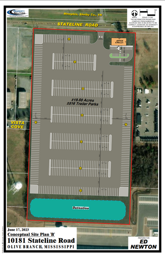 More details for 10181 Stateline Rd, Olive Branch, MS - Land for Sale