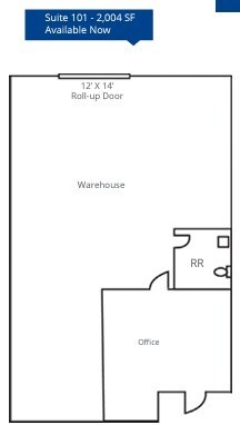 14035 Kirkham Way, Poway, CA for lease Floor Plan- Image 1 of 1