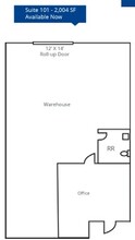 14035 Kirkham Way, Poway, CA for lease Floor Plan- Image 1 of 1