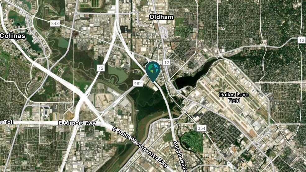 9755 Clifford Dr, Dallas, TX for lease - Aerial - Image 2 of 2