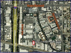 15468 Cabrito Rd, Van Nuys, CA - aerial  map view