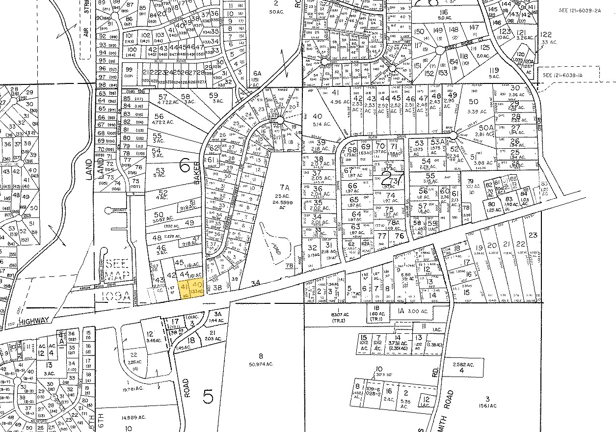 20 Baker Rd, Newnan, GA for sale Plat Map- Image 1 of 1