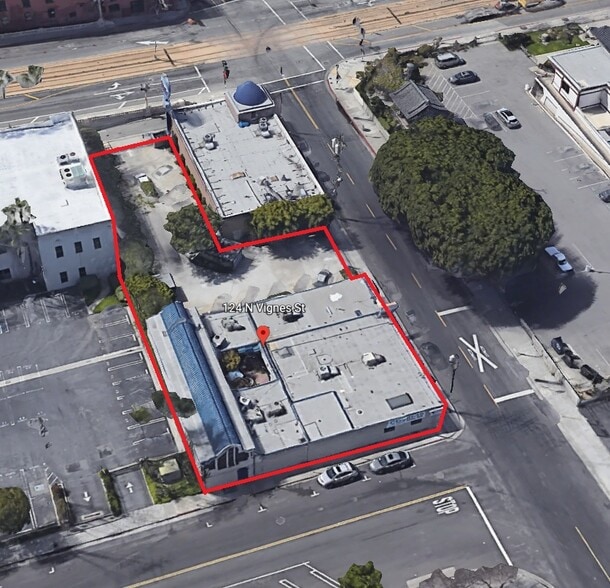 124 N Vignes St, Los Angeles, CA for lease - Aerial - Image 2 of 11