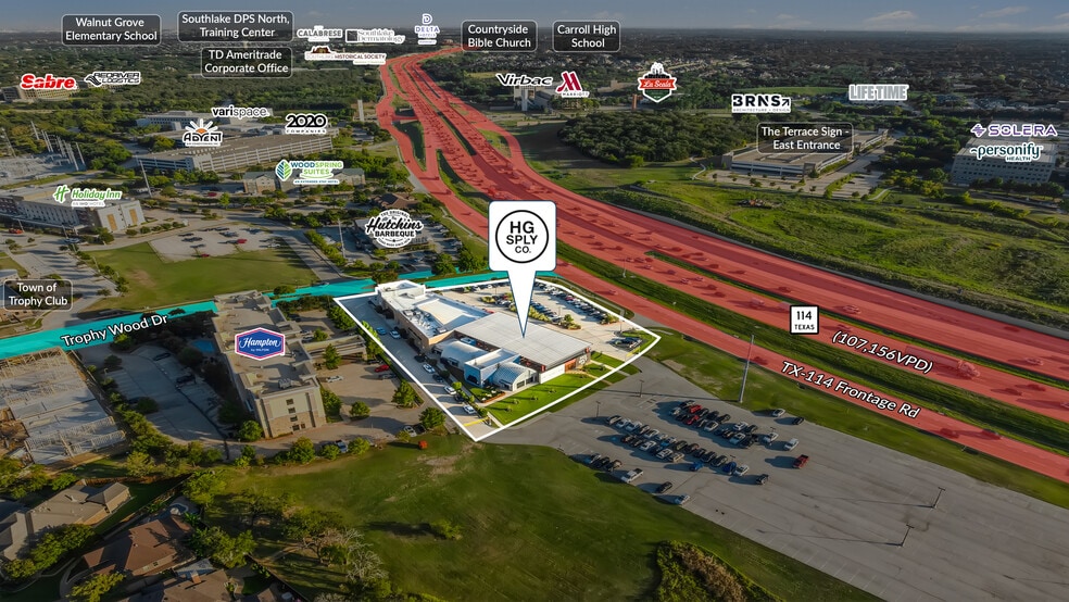 2980 SH TX-114 Frontage Rd, Trophy Club, TX for sale - Building Photo - Image 3 of 7