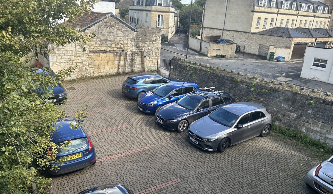 St Johns Road Car Park, Bath for sale Aerial- Image 1 of 1