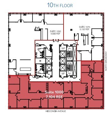 250 E Wisconsin Ave, Milwaukee, WI for lease Floor Plan- Image 1 of 1