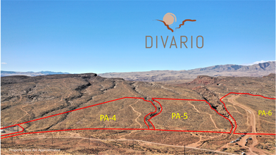 1300 S Divario Canyon Dr, Saint George, UT - aerial  map view - Image1