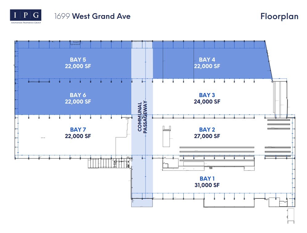 1699 W Grand Ave, Oakland, CA for lease Floor Plan- Image 1 of 1